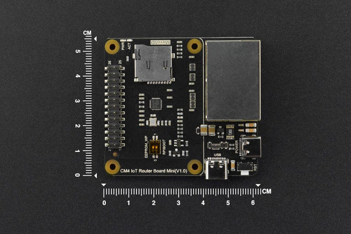 Raspberry Pi Compute Module 4 IoT Router Carrier Board Mini by DFRobot - The Pi Hut