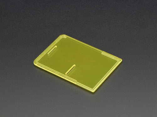 Raspberry Pi Model B+ / Pi 2 / Pi 3 Case Lid - Yellow [Discontinued] by Adafruit - The Pi Hut
