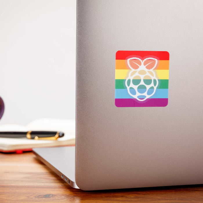 Raspberry Pi Sticker Pack #1 [discontinued] by Raspberry Pi - The Pi Hut