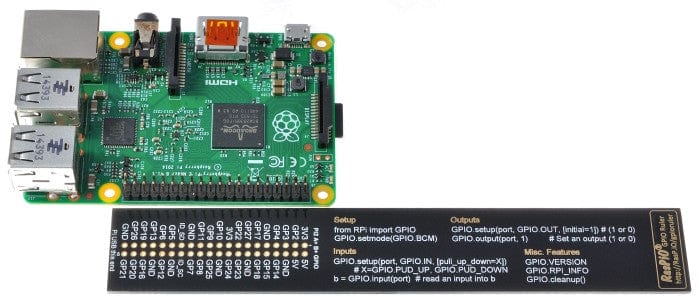 RasPiO GPIO Ruler [Discontinued] by RasPiO - The Pi Hut