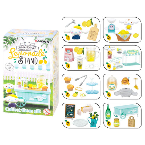 Re-Ment Cinnamoroll's Lemonade Stand Blind Box Figure Set Toys&Games Hamee.com - Hamee US
