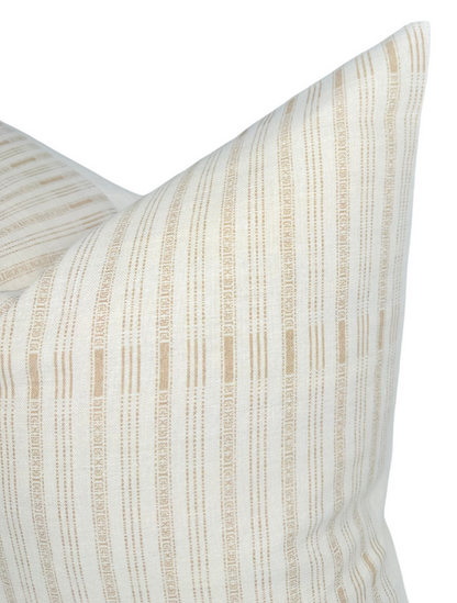 Ready to Ship, 22X22, ILU Pillow Cover in Ochre, Susan Connor Textiles