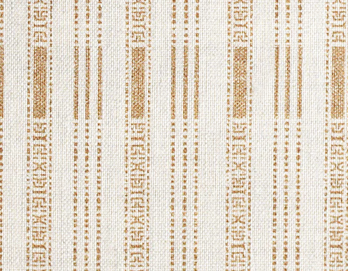 Ready to Ship, 22X22, ILU Pillow Cover in Ochre, Susan Connor Textiles
