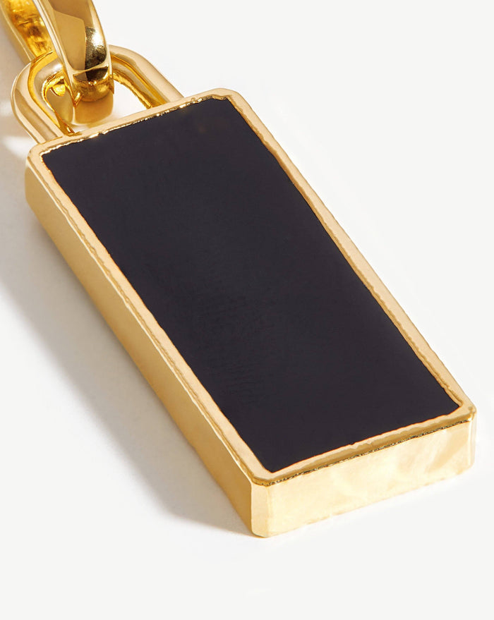 Rectangle Clip-on Pendant Charms & Pendants Missoma