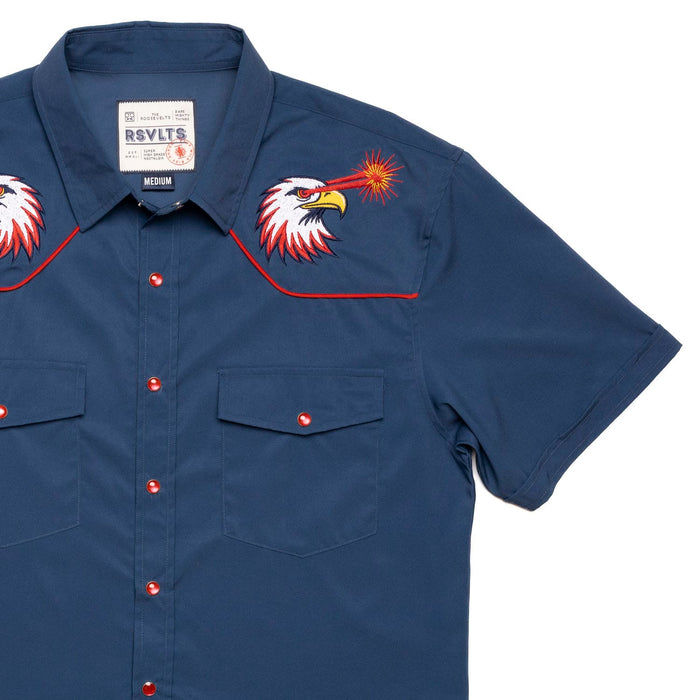 RSVLTS XS RSVLTS Roper Short Sleeve Shirt Red Glare – Roper Short Sleeve Shirt Red Glare – Roper Short Sleeve Shirt