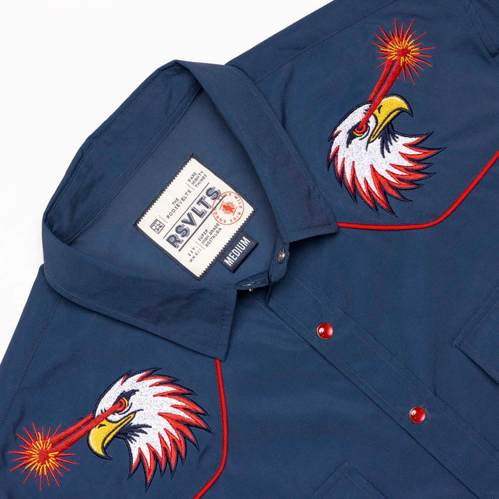 RSVLTS RSVLTS Roper Short Sleeve Shirt Red Glare – Roper Short Sleeve Shirt Red Glare – Roper Short Sleeve Shirt