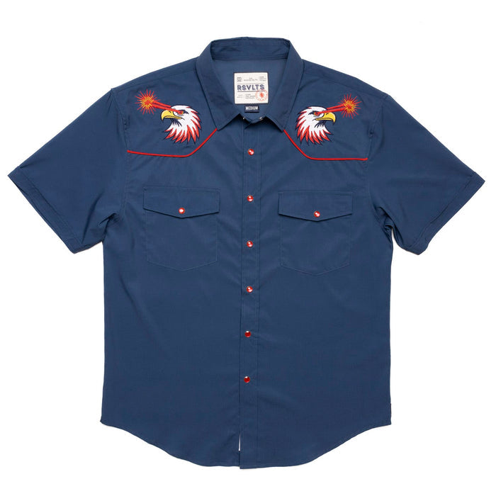 RSVLTS RSVLTS Roper Short Sleeve Shirt Red Glare – Roper Short Sleeve Shirt Red Glare – Roper Short Sleeve Shirt