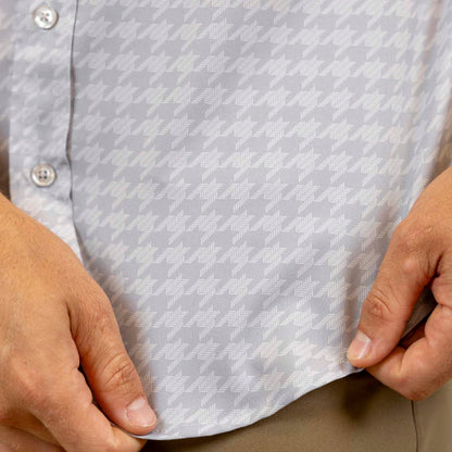 RSVLTS RSVLTS Short Sleeve Shirt Release the Houndstooth – KUNUFLEX Short Sleeve Shirt