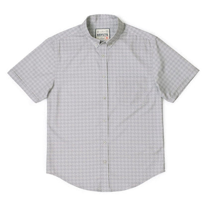 RSVLTS RSVLTS Short Sleeve Shirt Release the Houndstooth – KUNUFLEX Short Sleeve Shirt