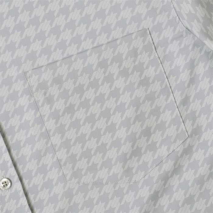 RSVLTS RSVLTS Short Sleeve Shirt Release the Houndstooth – KUNUFLEX Short Sleeve Shirt