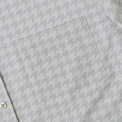 RSVLTS RSVLTS Short Sleeve Shirt Release the Houndstooth – KUNUFLEX Short Sleeve Shirt