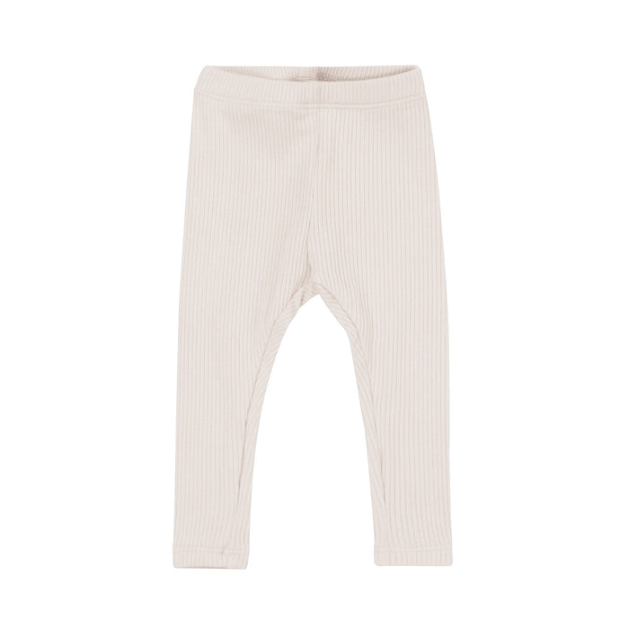 Kyte Baby Ribbed Leggings in Oat