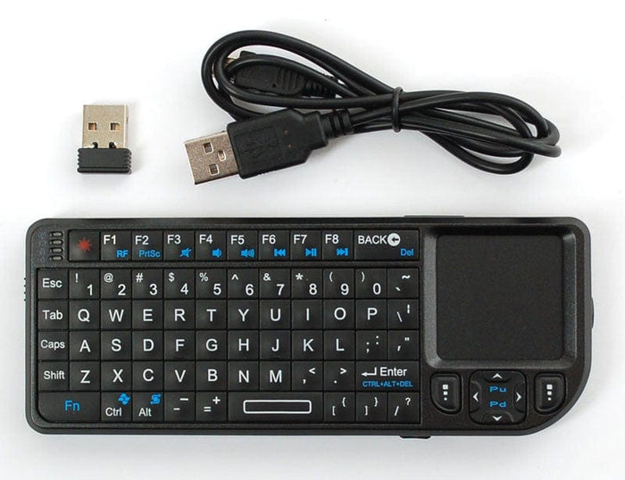 Rii Miniature Wireless USB Keyboard with Touchpad by Rii - The Pi Hut