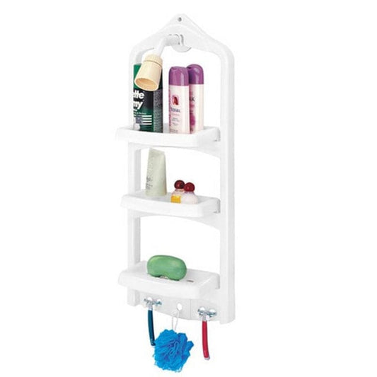 Rimax Shower Caddy Beige 10.4 X 5.8 X 27.6 Inches-10003790 Mega