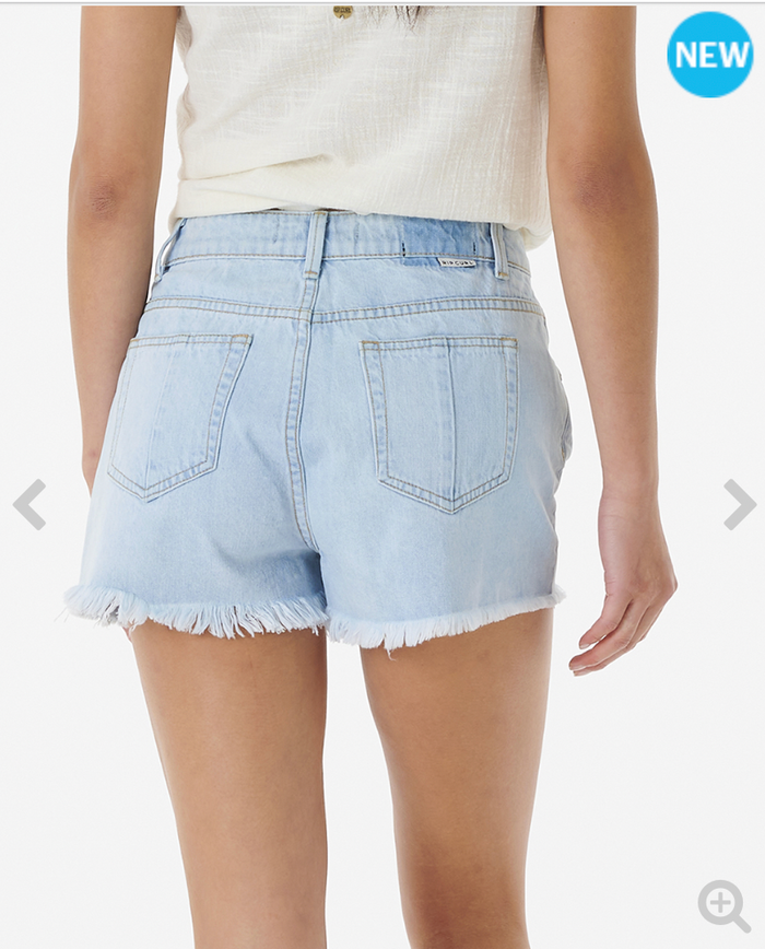 Rip Curl Amy High Waist Denim Short