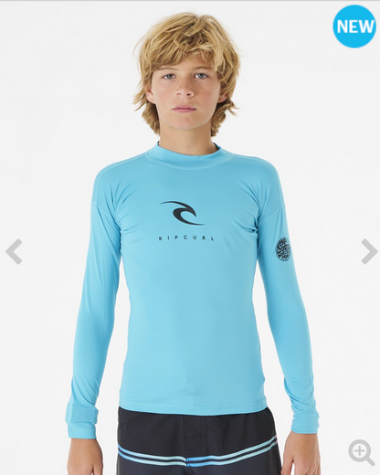 Rip Curl corps Long Sleeve Rash Vest Boy