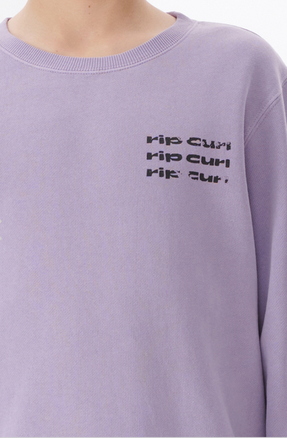 Rip Curl Cosmic Tides Logo Crew Boy