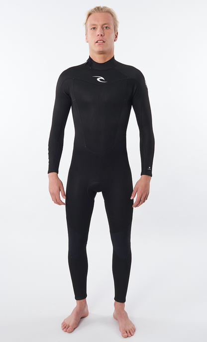 Rip Curl Mens Freelite 3/2 Back Zip  Wetsuit - Black