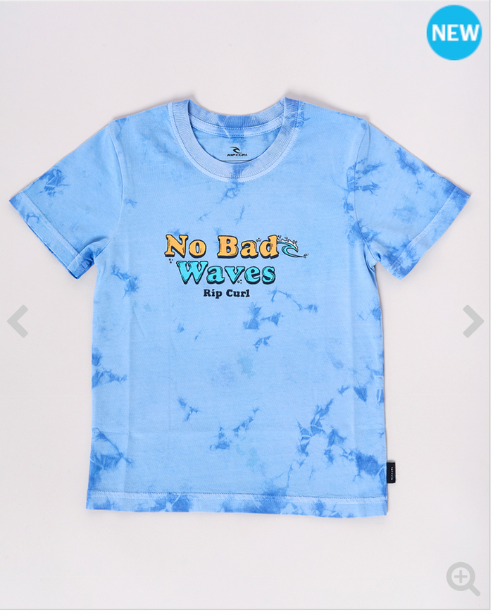 Rip Curl Micro Waves Slogan Tee Grom