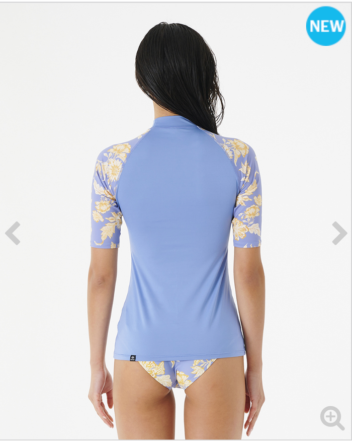 Rip Curl Oceans Together Short Sleeve Uv Top