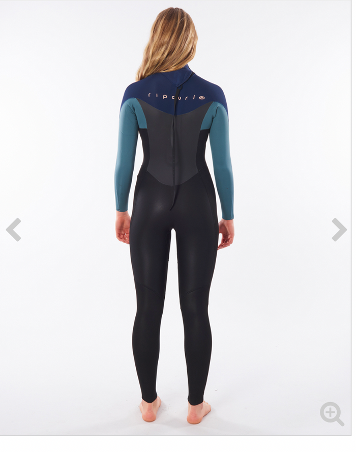 Rip Curl Womens Omega 3/2mm Back Zip Wetsuit - SALE -