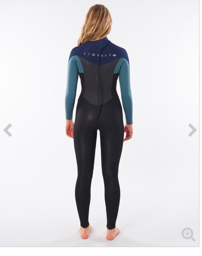 Rip Curl Womens Omega 3/2mm Back Zip Wetsuit - SALE -