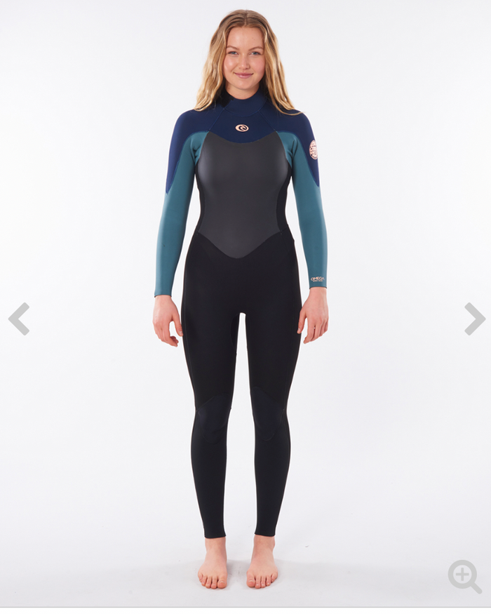 Rip Curl Womens Omega 3/2mm Back Zip Wetsuit - SALE -