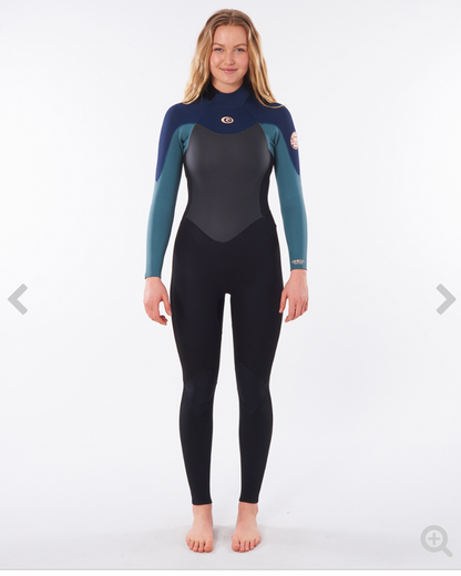 Rip Curl Womens Omega 3/2mm Back Zip Wetsuit - SALE -