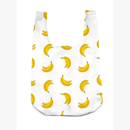 Ripe Yellow Banana - 2-in-1 Bag Charm & Reusable Shopper Bag