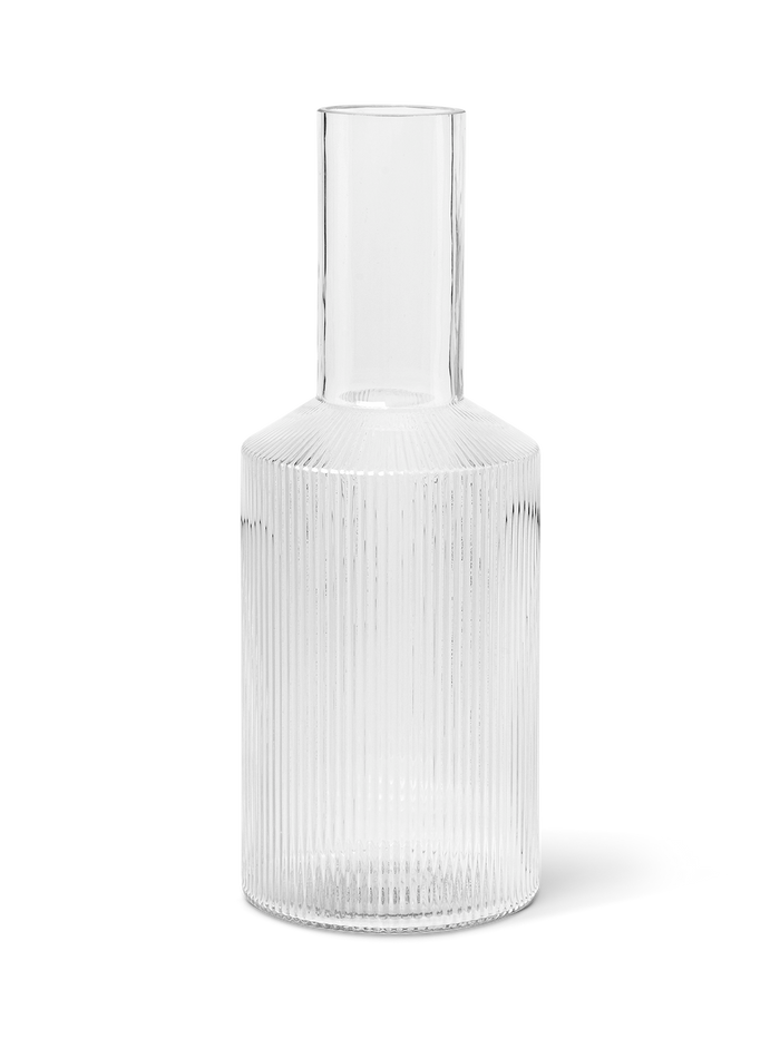 RIPPLE CARAFE, CLEAR