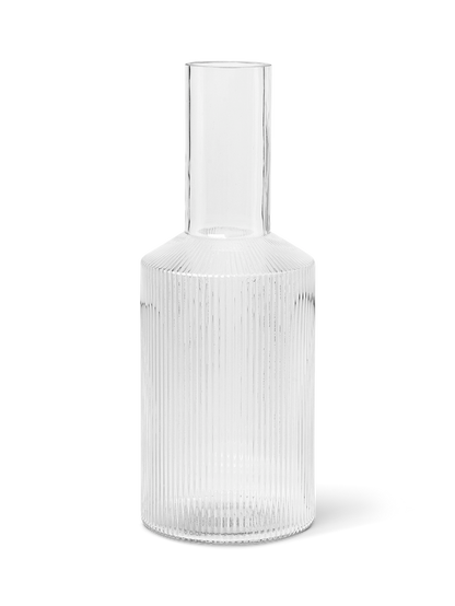 RIPPLE CARAFE, CLEAR