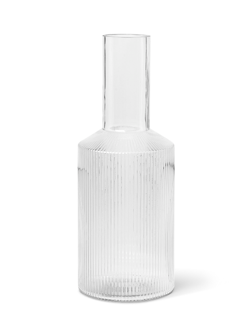 RIPPLE CARAFE, CLEAR