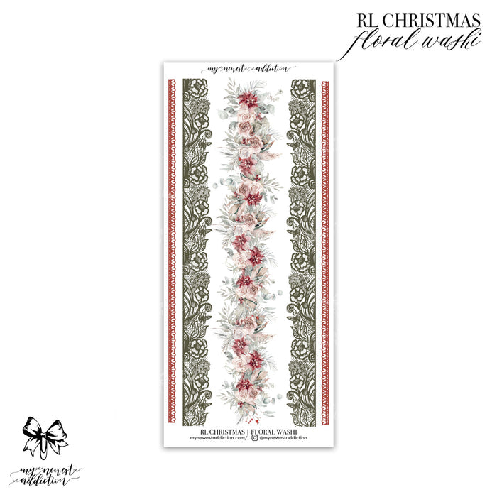 Floral Washi / Premium Matte