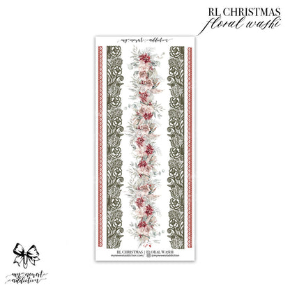 Floral Washi / Premium Matte
