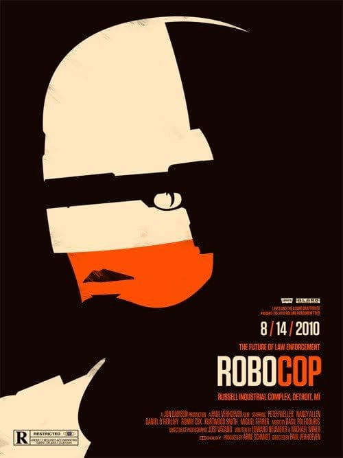 Robocop Olly Moss poster