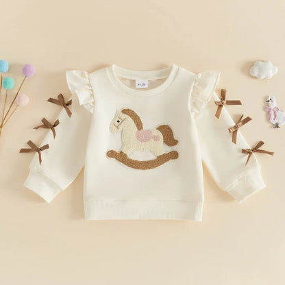 ROCKING HORSE Bowtie Sweatshirt