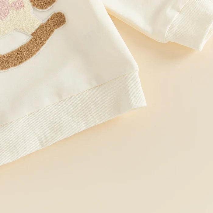 ROCKING HORSE Bowtie Sweatshirt