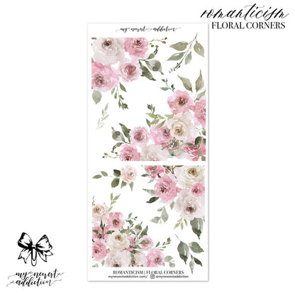 Floral Corners and Edges / Premium Matte