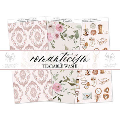 Romanticism Tearable Washi