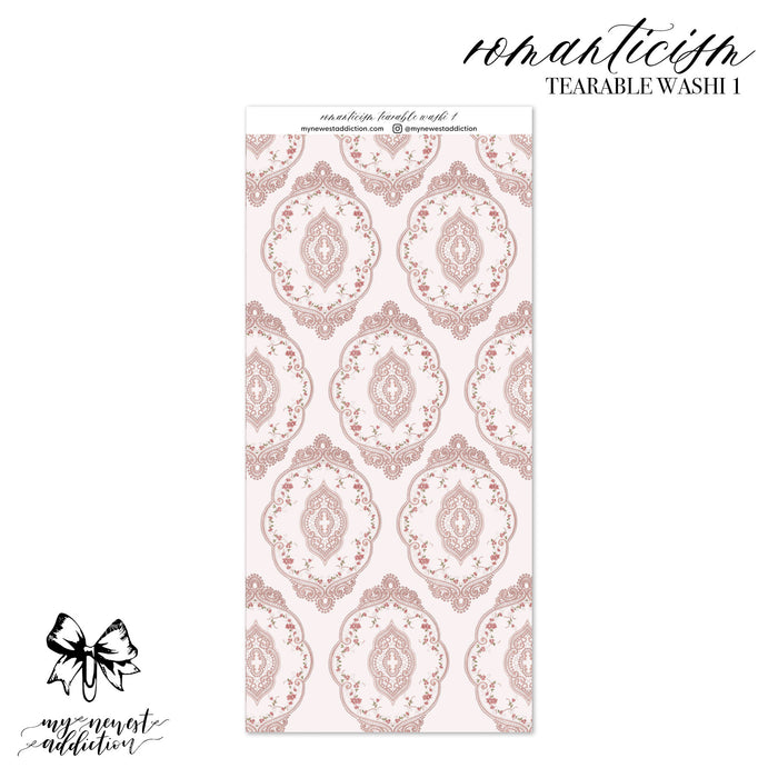Romanticism Tearable Washi