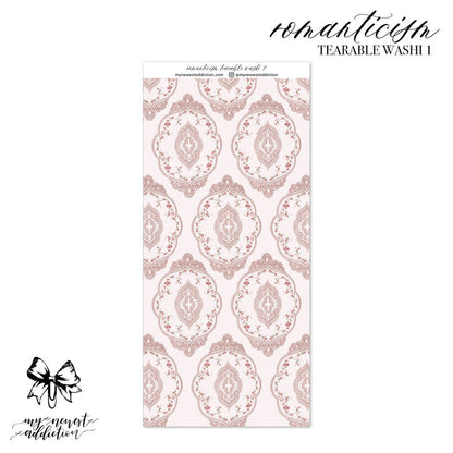 Romanticism Tearable Washi