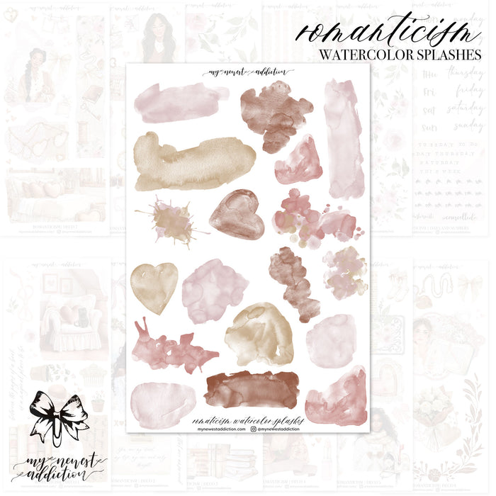 Romanticism Watercolor Washes