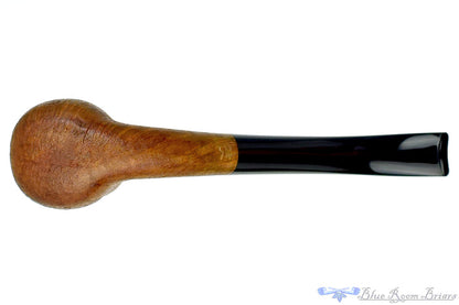 Blue Room Briars is proud to present this Ron Powell Pipe 1/4 Bent Sandblast Chimney Stack Billiard