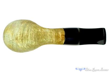 Blue Room Briars is proud to present this Ron Smith Pipe "Sam" Bent Egg with Driftwood Finish