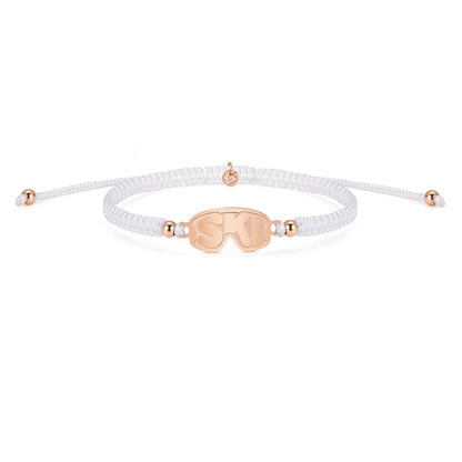 Rose Après Ski Braided Bracelet