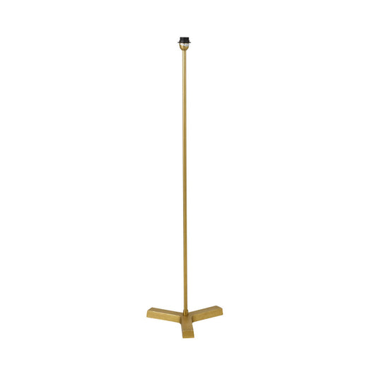 Rowan Matt Brass Metal Floor Lamp Base 29x29x117cm