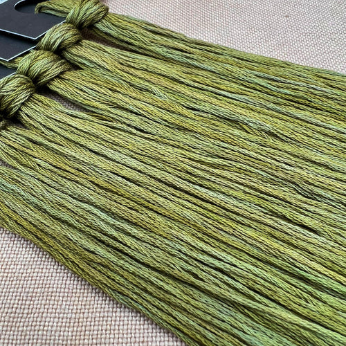 Roxy Floss Collection 8yd Green There, Done That OOAK