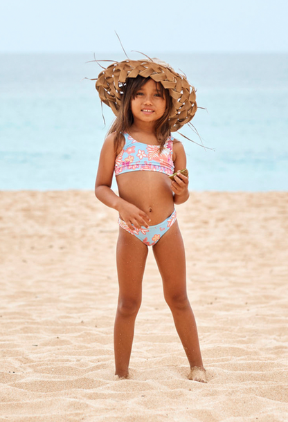 Roxy Funny Childhood - Bralette Bikini Set For Girls 2-7