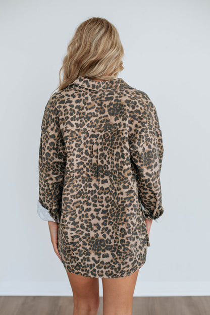 Rozana Leopard Two-Piece Set