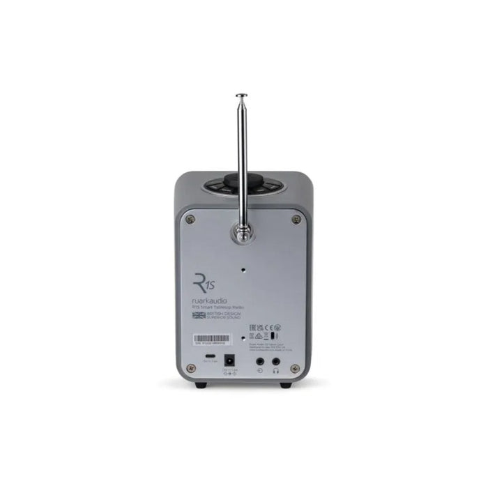 Ruark R1S Premium DAB DAB+ FM Bluetooth USB Digital Radio Mid Grey